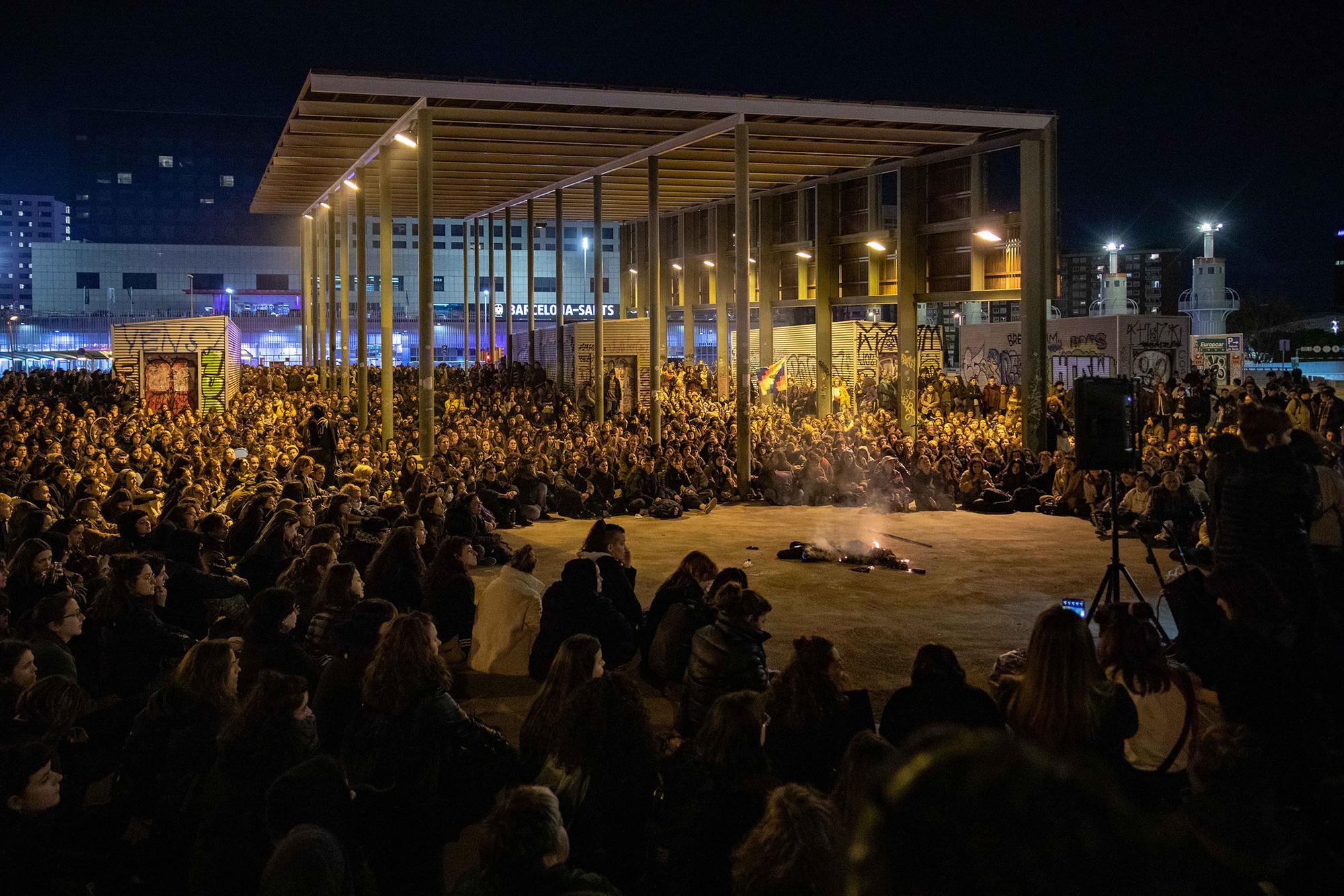 Mani 7N Se va a armar la gorda  Barcelona - 2